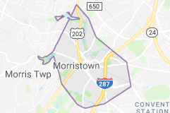 Map Of Morristown Nj Morristown-Nj-Map - Total Home Cleaning