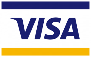 We accept VISA